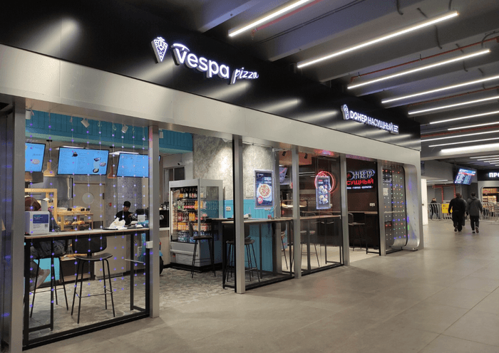 Vespa pizza